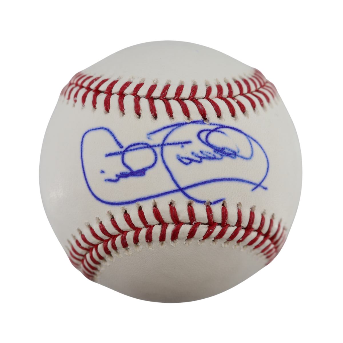 Cecil Fielder Tigers Signed OMLB Baseball Wish You Were Here Auth 1-Powers Sports Memorabilia