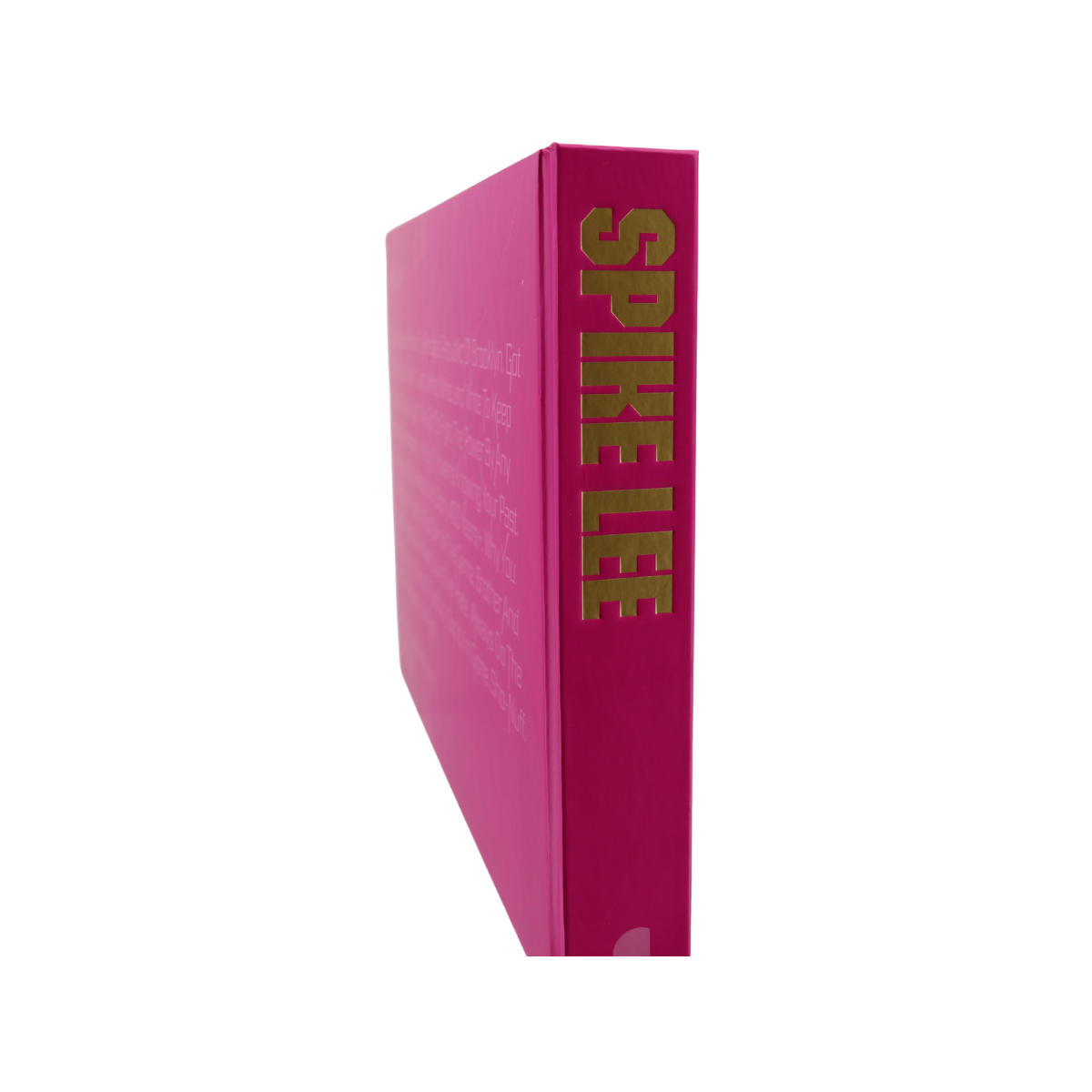 Spike Lee Pink Cover Career Novel Signed Inscribed Book-Powers Sports Memorabilia