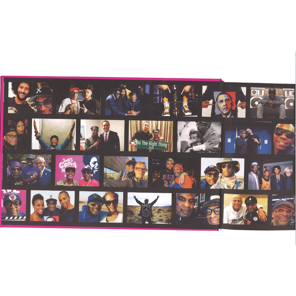 Spike Lee Pink Cover Career Novel Signed Inscribed Book-Powers Sports Memorabilia