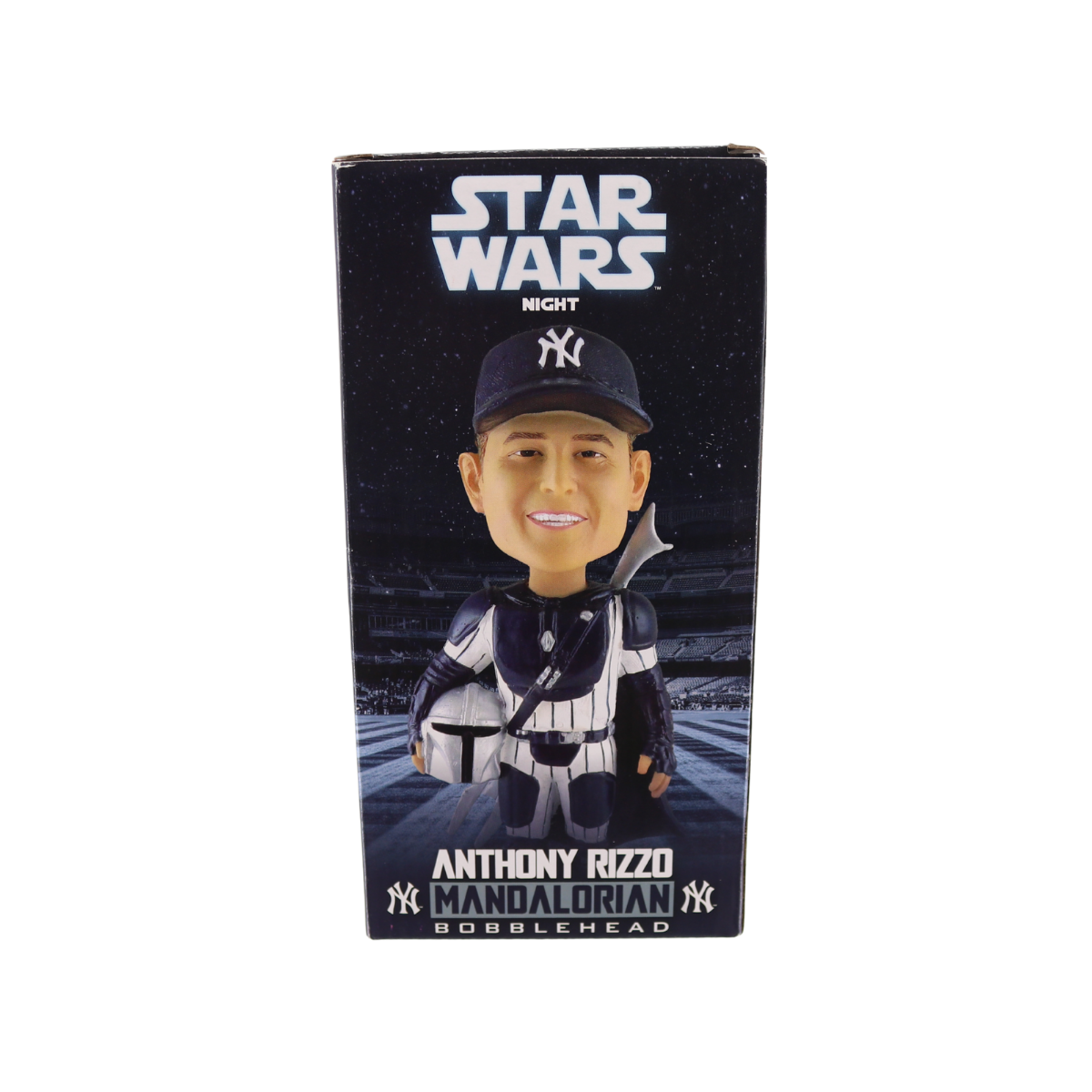 Anthony Rizzo Mandalorian BobbleHead Yankees Giveaway May 12th, 2023-Powers Sports Memorabilia