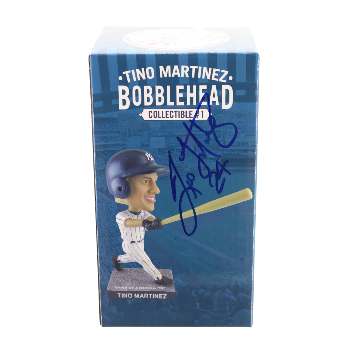 Tino Martinez New York Yankees Signed Bobblehead 2023 SGA Giveaway-Powers Sports Memorabilia