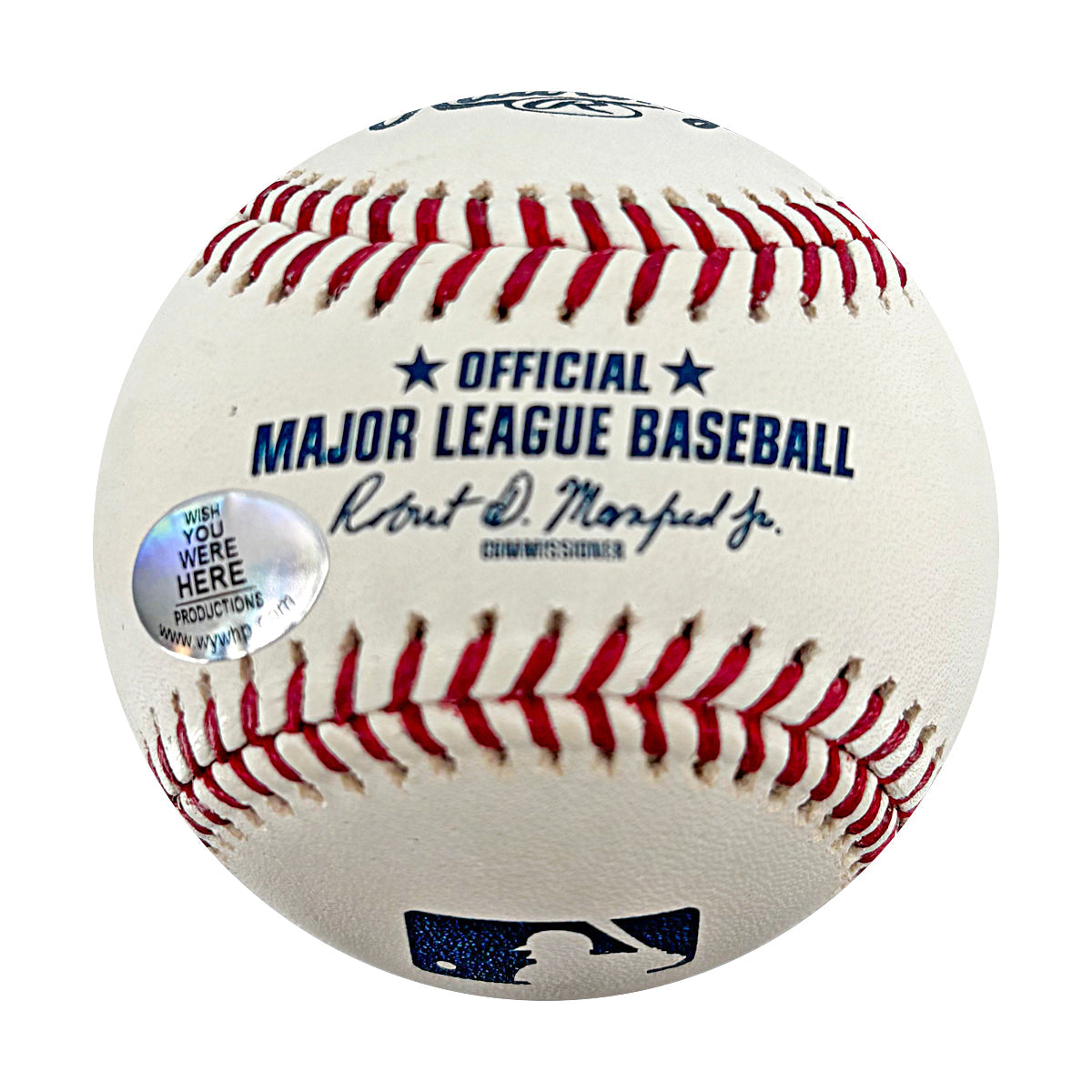Bill Mazeroski Pittsburgh Pirates Signed Inscribed OMLB Baseball WYWH Holo-Powers Sports Memorabilia