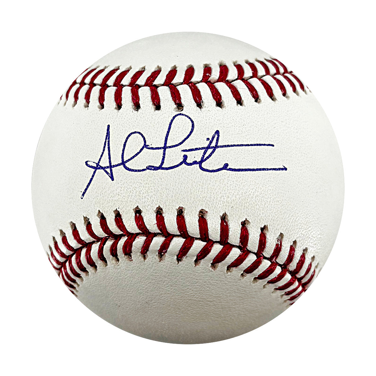 Al Leiter Yankees Mets Signed OMLB Baseball WYWH Holo-3-Powers Sports Memorabilia