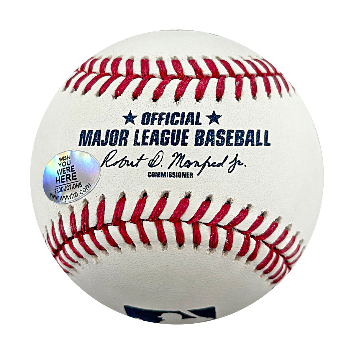 Todd Frazier Reds Yankees Mets Signed OMLB Baseball WYWH Holo-Powers Sports Memorabilia