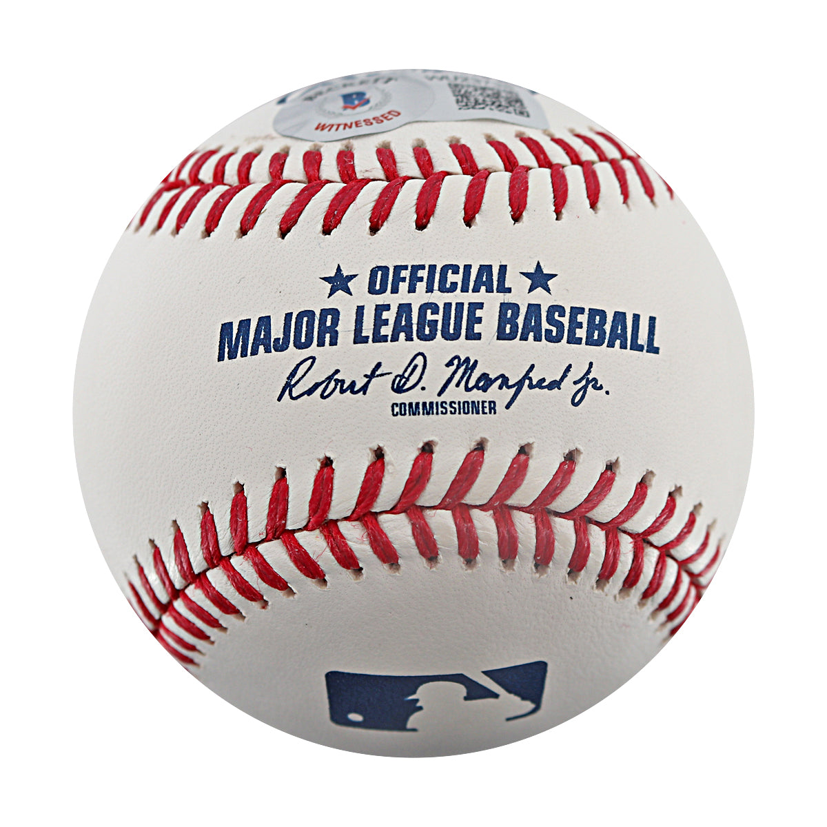 Charlie Sheen Signed OMLB Baseball Ricky 'Wild Thing' Vaughn Beckett-Powers Sports Memorabilia