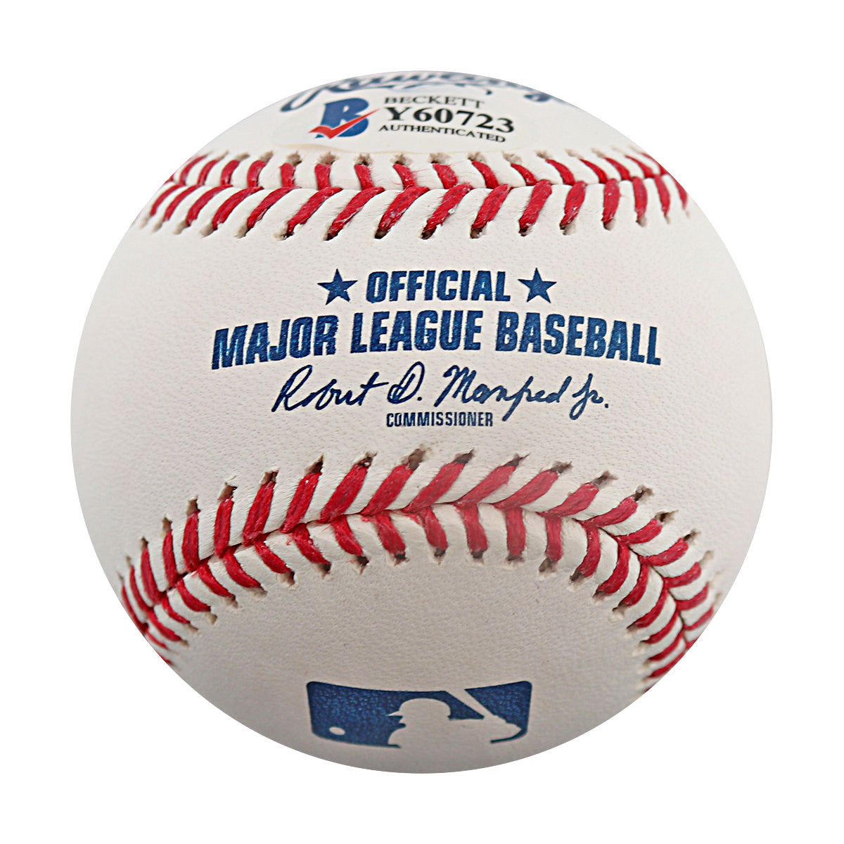 Ronald Acuna Jr Braves Signed Inscribed 2018 NL ROY OMLB Baseball Beckett-Powers Sports Memorabilia