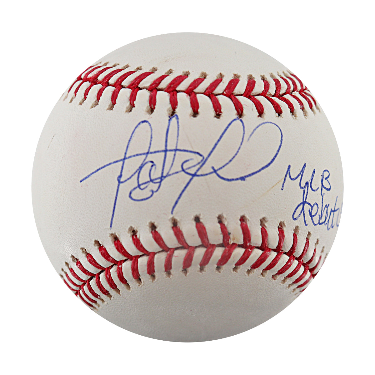 Fernando Tatis Jr Padres Signed Inscribed MLB Debut 3/28/2019 Baseball JSA-Powers Sports Memorabilia