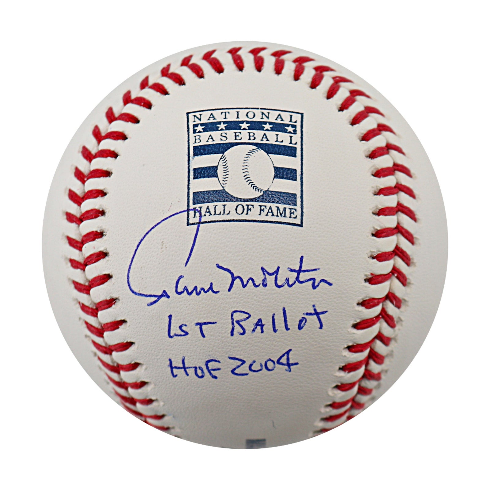 Paul Molitor Minnesota Twins Signed Inscribed HOF Logo Baseball JSA COA-Powers Sports Memorabilia