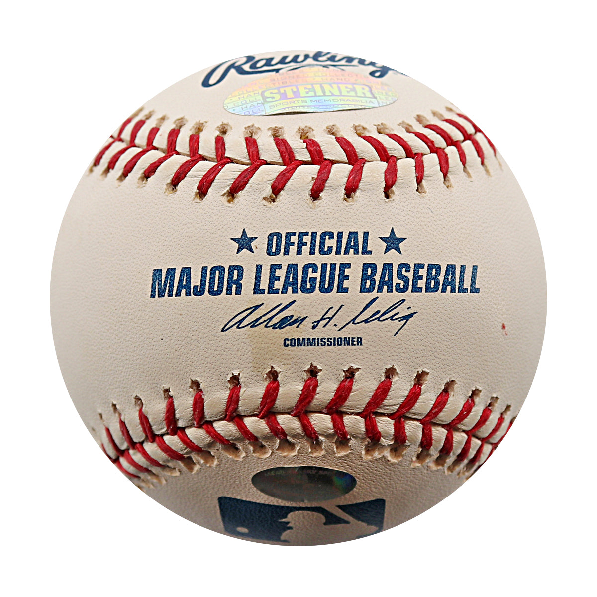 Lastings Milledge New York Yankees Signed ROMLB Baseball (Steiner COA)-Powers Sports Memorabilia