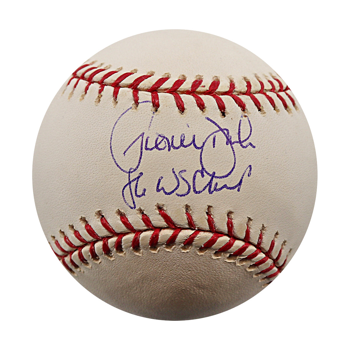 Ron Darling New York Mets Signed Inscribed ROMLB Baseball (Steiner COA & MLB Auth)-Powers Sports Memorabilia