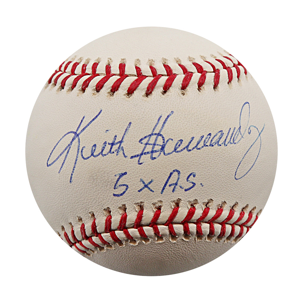 Keith Hernandez Cardinals Mets Signed Inscribed ROMLB Baseball (Steiner COA)-Powers Sports Memorabilia