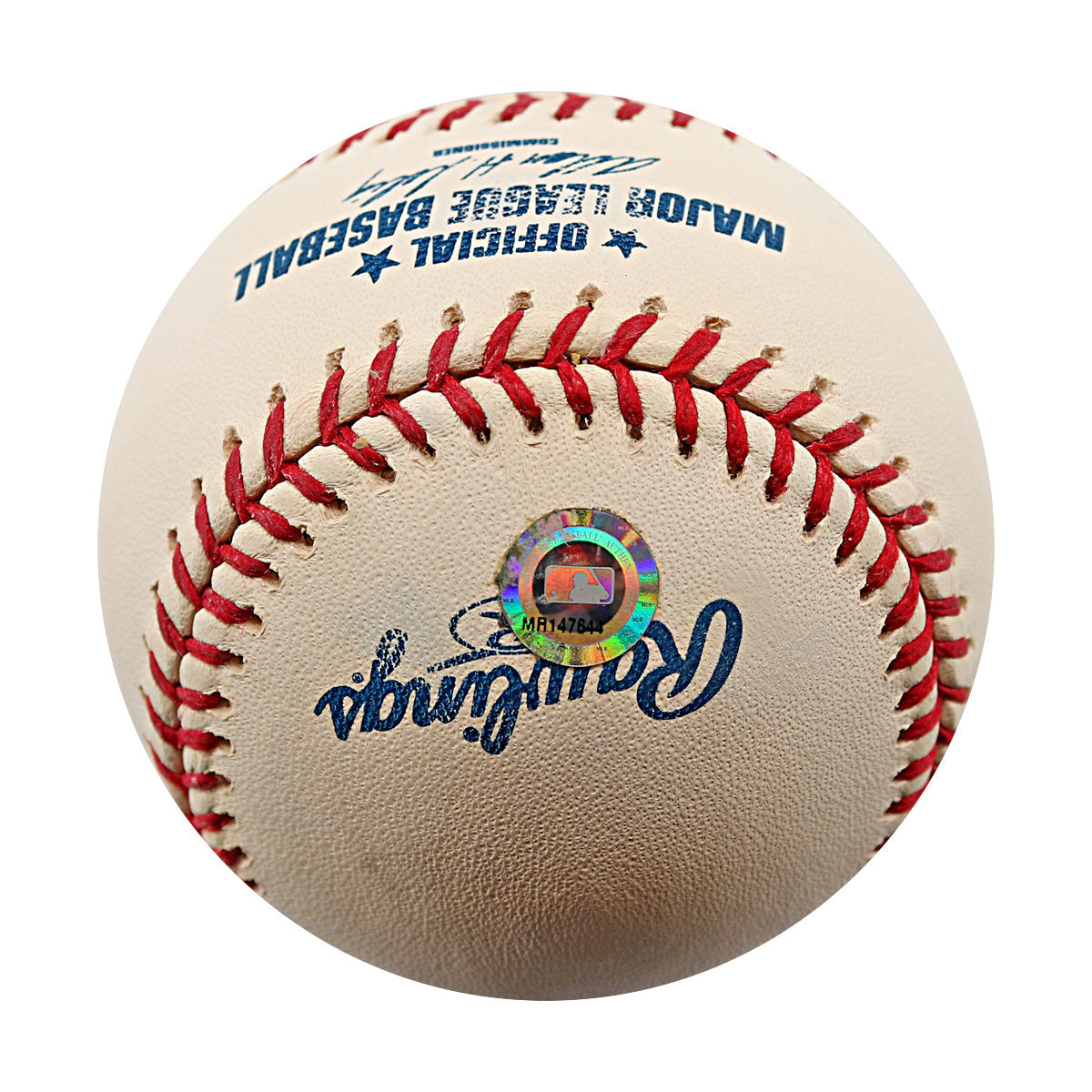 Lee Smith Cubs Cardinals Signed Inscribed ROMLB Baseball (MLB Auth)-Powers Sports Memorabilia