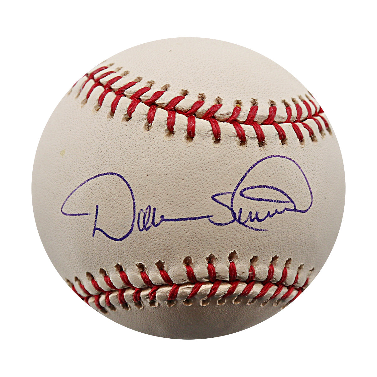 Duaner Sanchez Dodgers Mets Signed ROMLB Baseball (Steiner COA)-Powers Sports Memorabilia