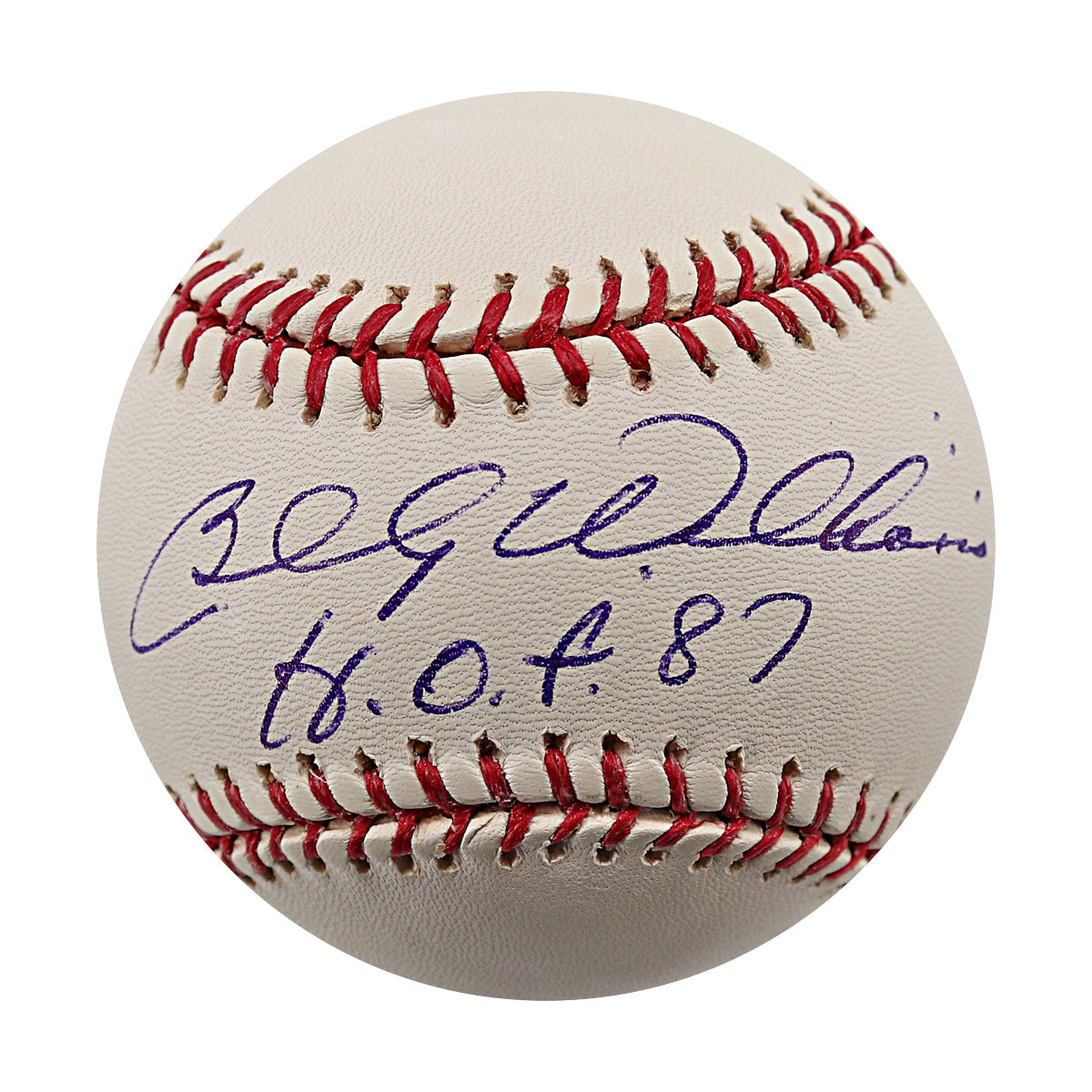 Billy Williams Chicago Cubs Signed Inscribed HOF ROMLB (MLB Auth)-Powers Sports Memorabilia