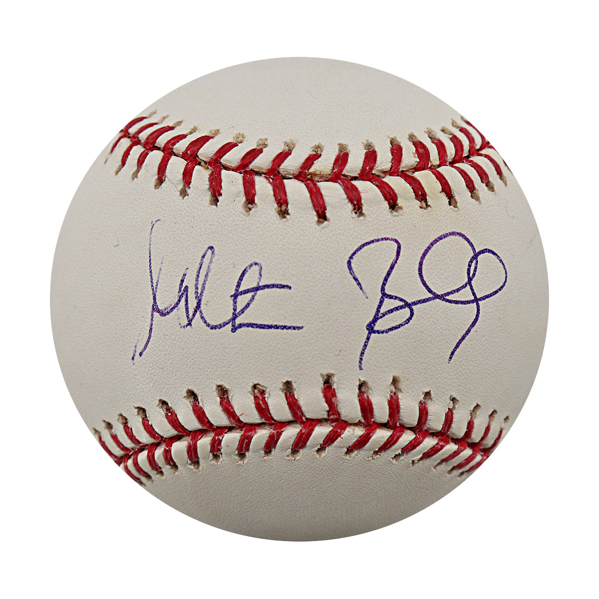 Milton Bradley Indians Dodgers Rangers Signed ROMLB Baseball (PSA/DNA COA)-Powers Sports Memorabilia