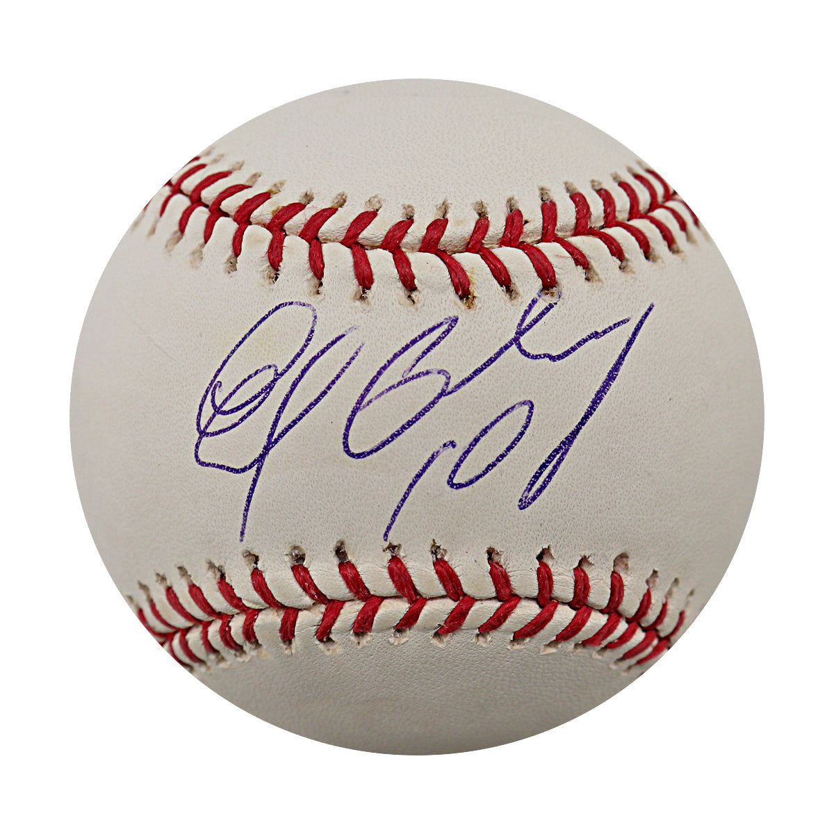 Endy Chavez New York Mets Signed ROMLB Baseball (Steiner COA & MLB Auth)-Powers Sports Memorabilia