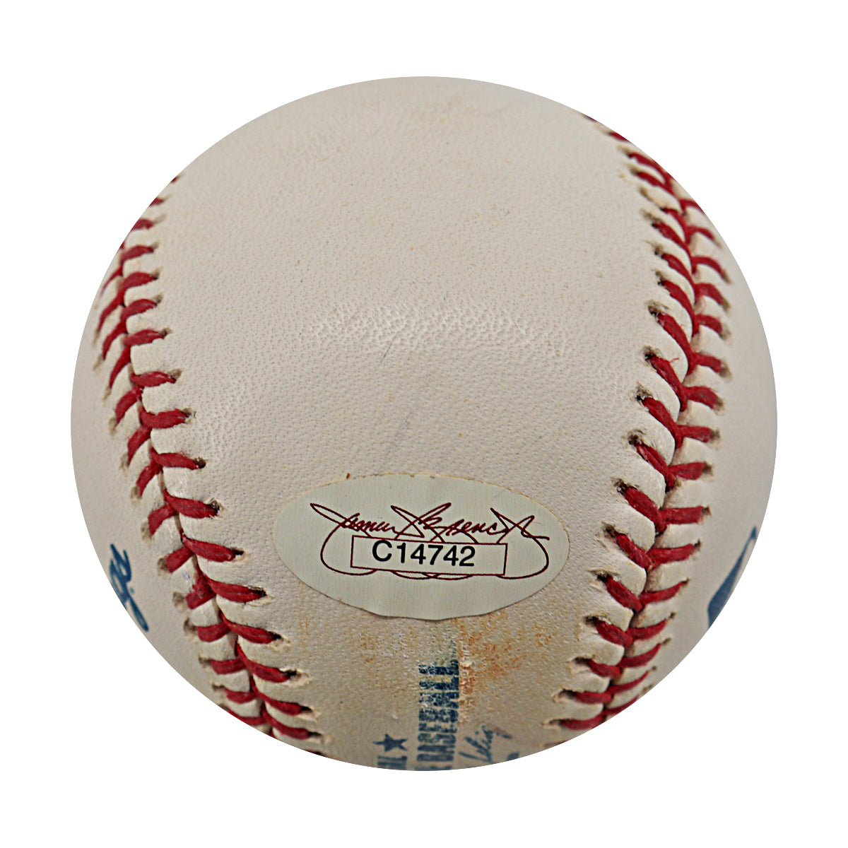 Paul Molitor Brewers Blue Jays Twins Signed Game Used ROMLB Baseball (JSA COA)-Powers Sports Memorabilia