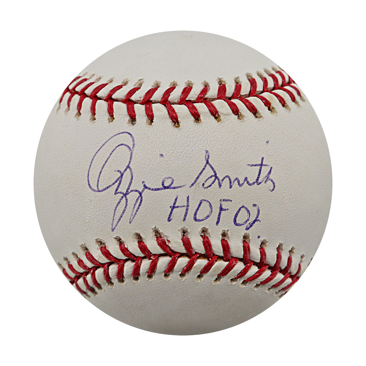 Ozzie Smith St. Louis Cardinals Signed Inscribed ROMLB Baseball (Steiner COA)-Powers Sports Memorabilia
