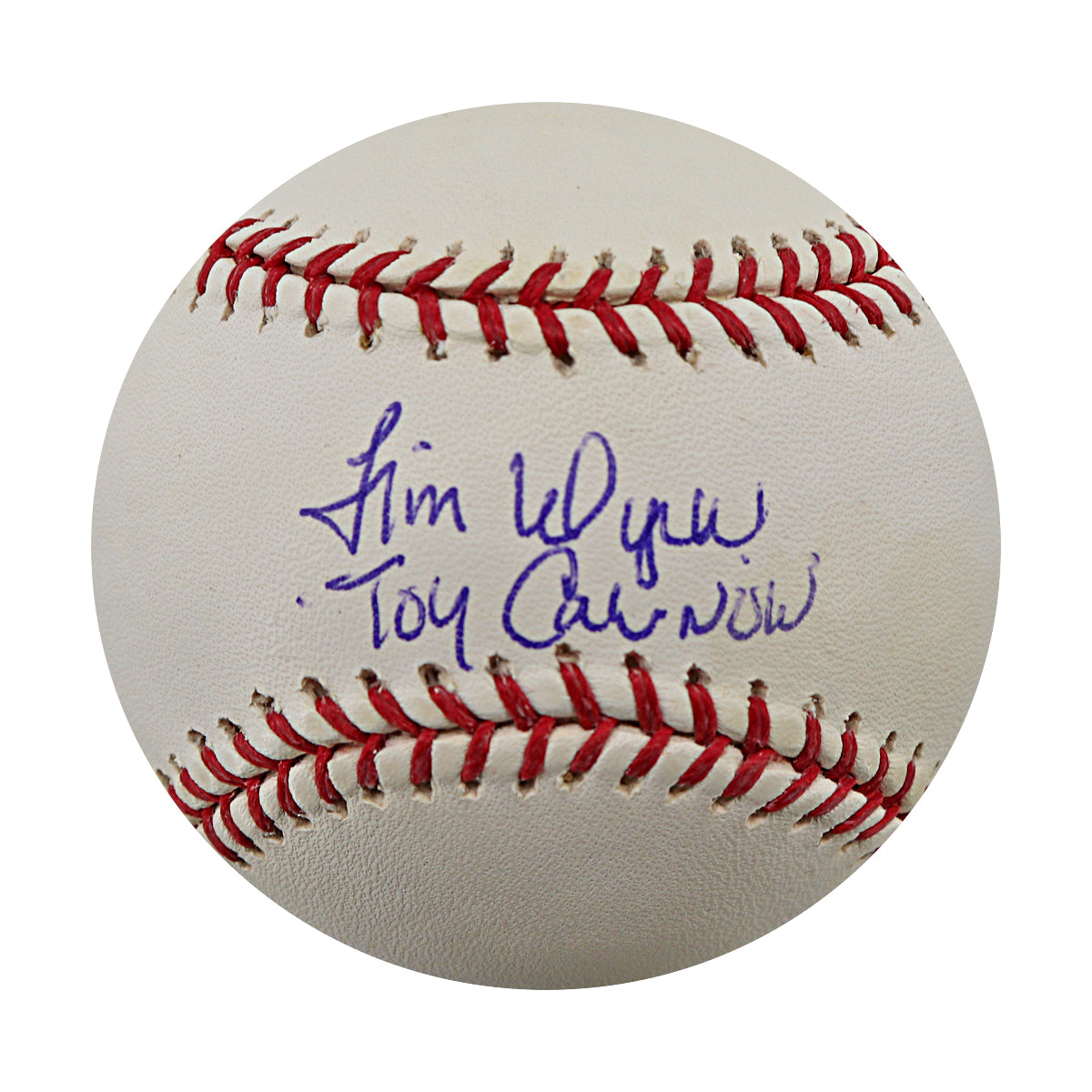 Jim Wynn Astros Dodgers Signed Inscribed ROMLB Baseball (JSA COA)-Powers Sports Memorabilia