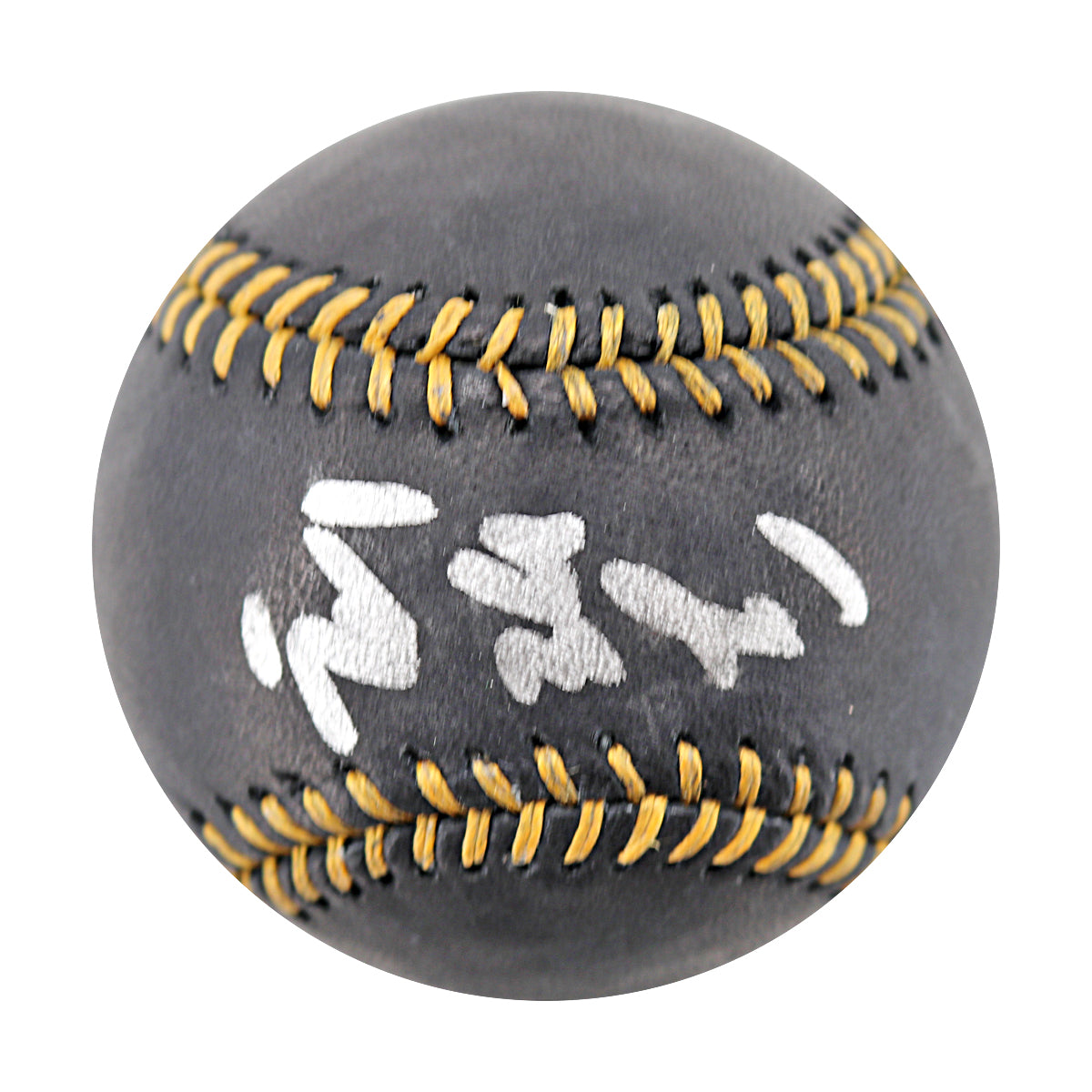 Hong-Chin Kuo Los Angeles Dodgers Signed Black Leather Baseball (Steiner COA)