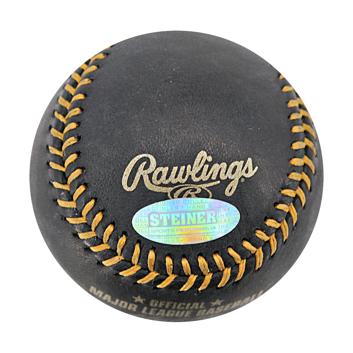 Hong-Chin Kuo Los Angeles Dodgers Signed Black Leather Baseball (Steiner COA)