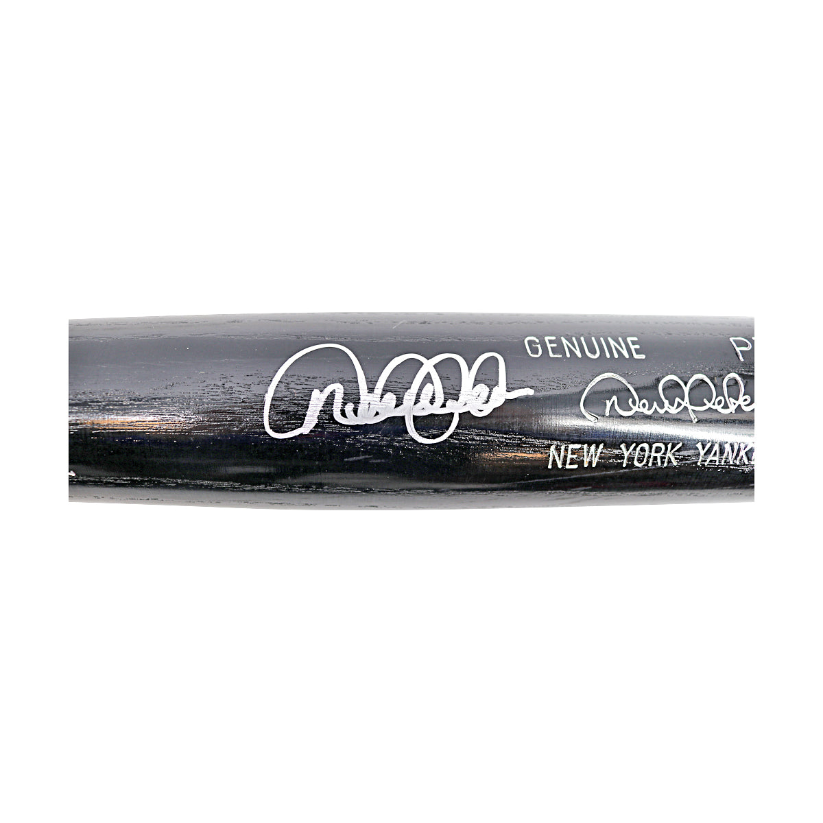 Derek Jeter New York Yankees Signed Louisville Slugger Genuine P72 Bat (Steiner COA & MLB Auth)-Powers Sports Memorabilia
