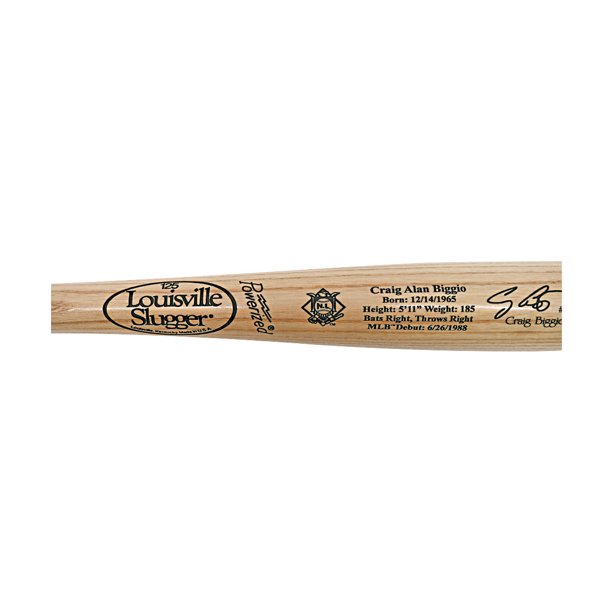 Craig Biggio Houston Astros Louisville Slugger 3000 Hit Commemorative Bat (LE: 2537 of 5000)-Powers Sports Memorabilia