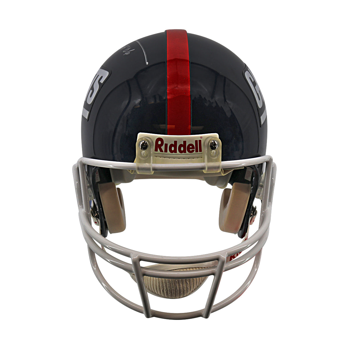 Harry Carson New York Giants Signed Inscribed Authentic Full Size Helmet with HOF (Steiner COA)