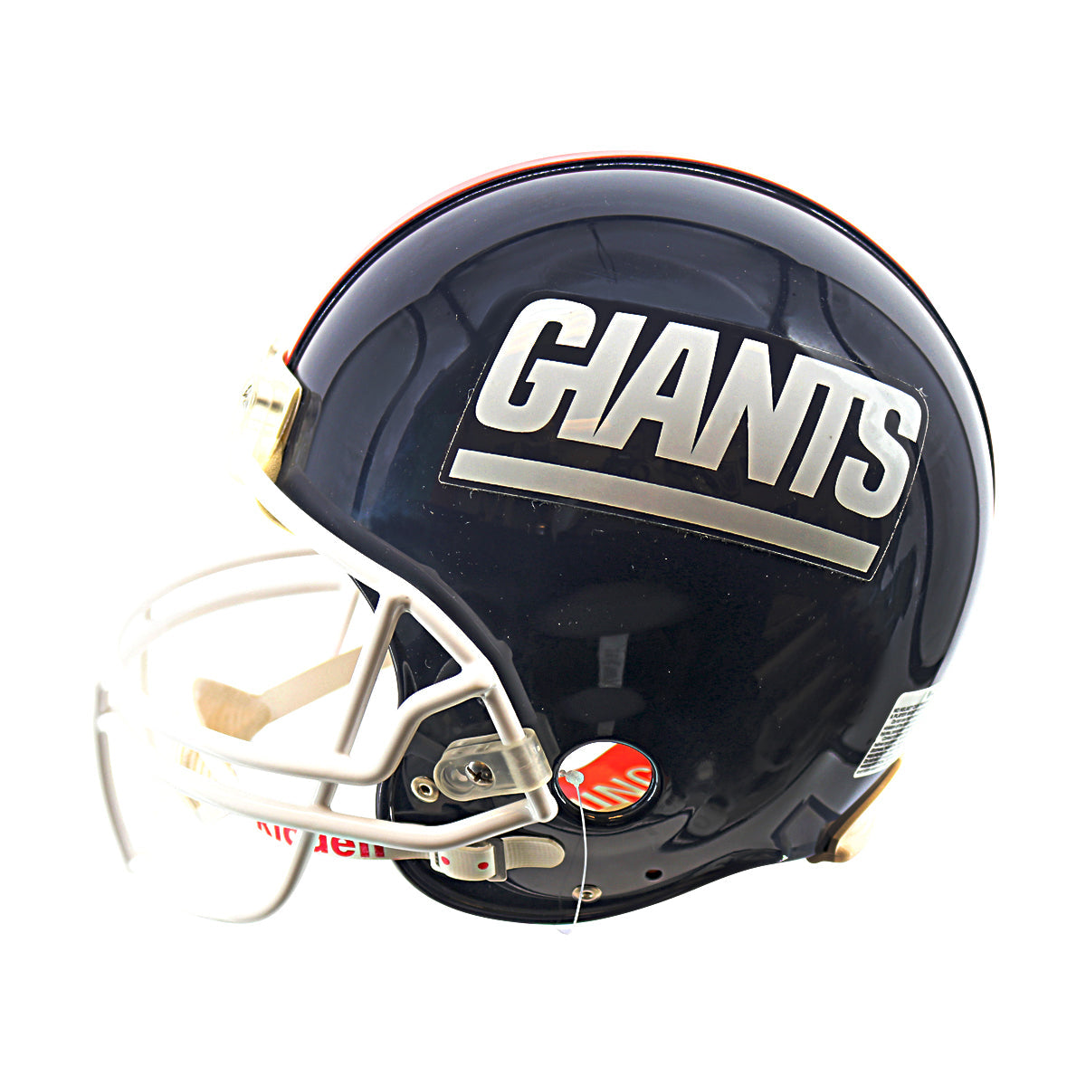 Harry Carson New York Giants Signed Inscribed Authentic Full Size Helmet with HOF (Steiner COA)