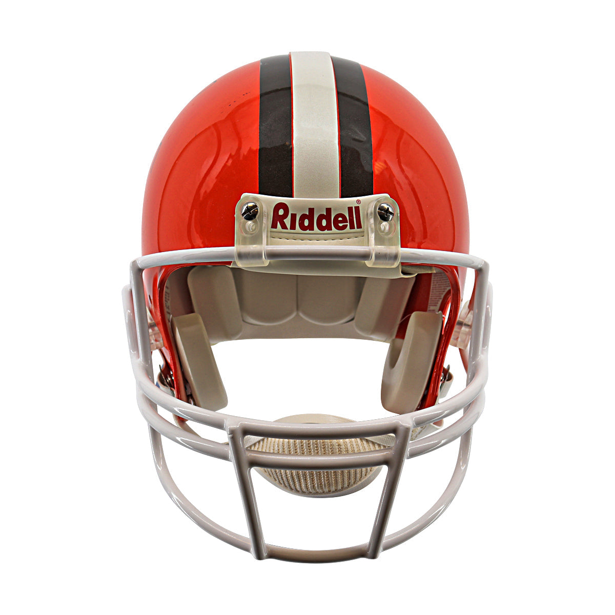 Braylon Edwards Cleveland Browns Signed Authentic Full Size Riddell Helmet (Tri-Star)-Powers Sports Memorabilia