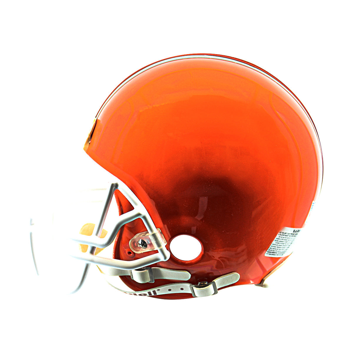 Braylon Edwards Cleveland Browns Signed Authentic Full Size Riddell Helmet (Tri-Star)-Powers Sports Memorabilia