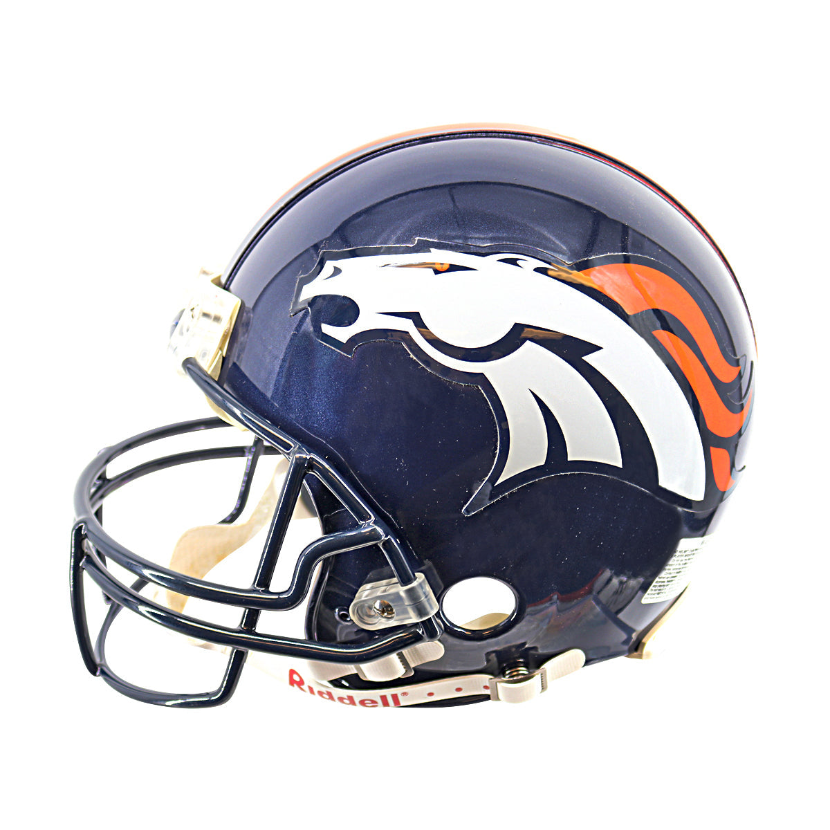 John Elway Denver Broncos Signed Authentic Full Size Riddell Helmet (JSA COA)-Powers Sports Memorabilia
