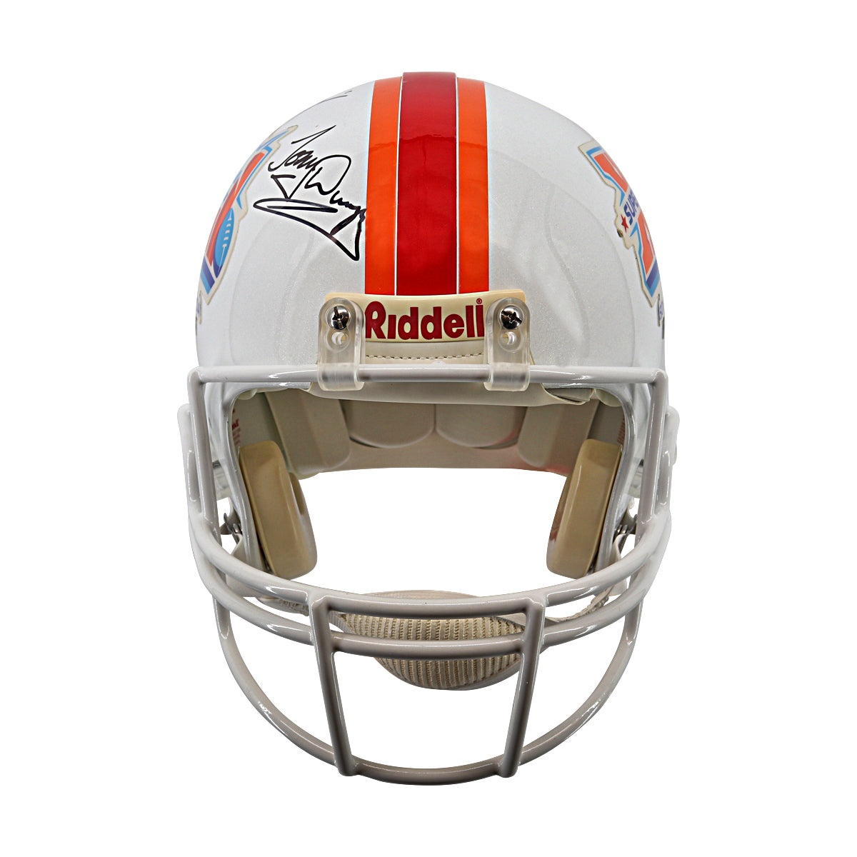 Peyton Manning Tony Dungy Indianapolis Colts SB XLI Dual Signed Authentic Full Size Riddell Helmet (Manning, Steiner Holo)-Powers Sports Memorabilia