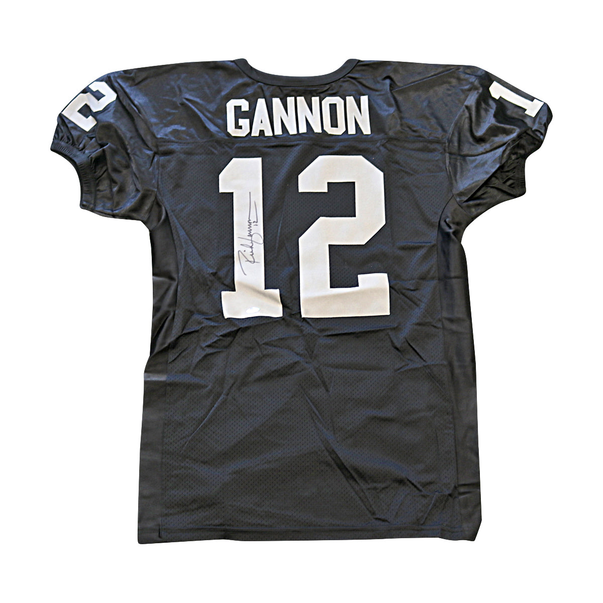 Rich Gannon Oakland Raiders Signed Black Official Wilson Jersey Size: XL (Steiner COA)-Powers Sports Memorabilia
