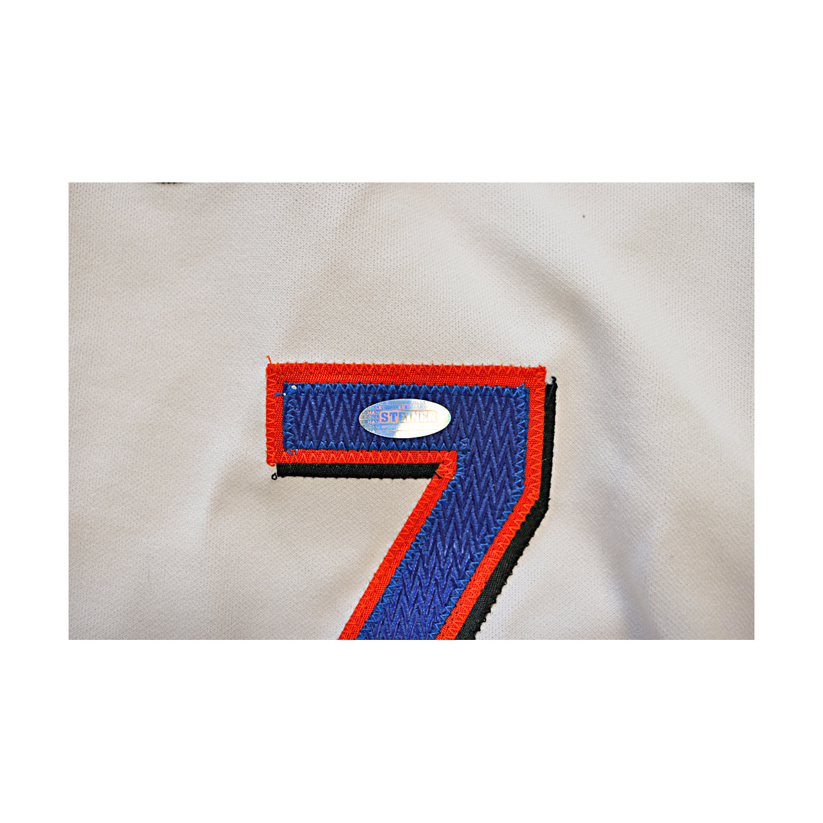 Jose Reyes New York Mets Signed Solid White Authentic Jersey Size: 48 (Steiner COA)-Powers Sports Memorabilia
