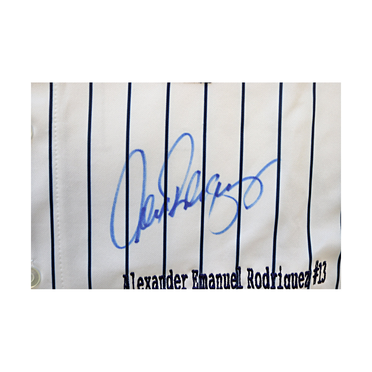 Alex Rodriguez New York Yankees Signed Inscribed Home Replica 2005 AL MVP Jersey Size: XL (Steiner COA)-Powers Sports Memorabilia
