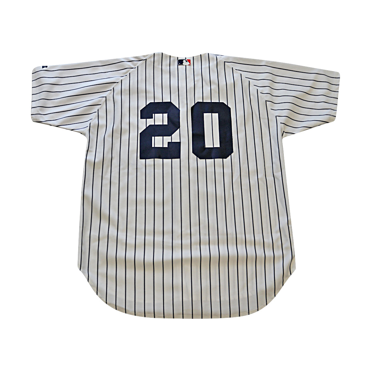 Jorge Posada New York Yankees Signed Home Russell Authentic Jersey Size: 48 (Steiner COA)-Powers Sports Memorabilia