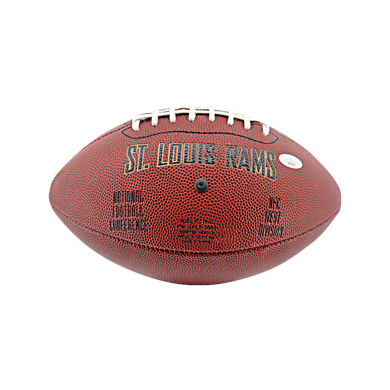 Sam Bradford St. Louis Rams Signed Logo Football (JSA)
