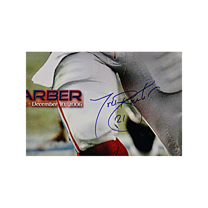 Tiki Barber New York Giants Signed 16x20 Photo (Steiner Holo)-Powers Sports Memorabilia
