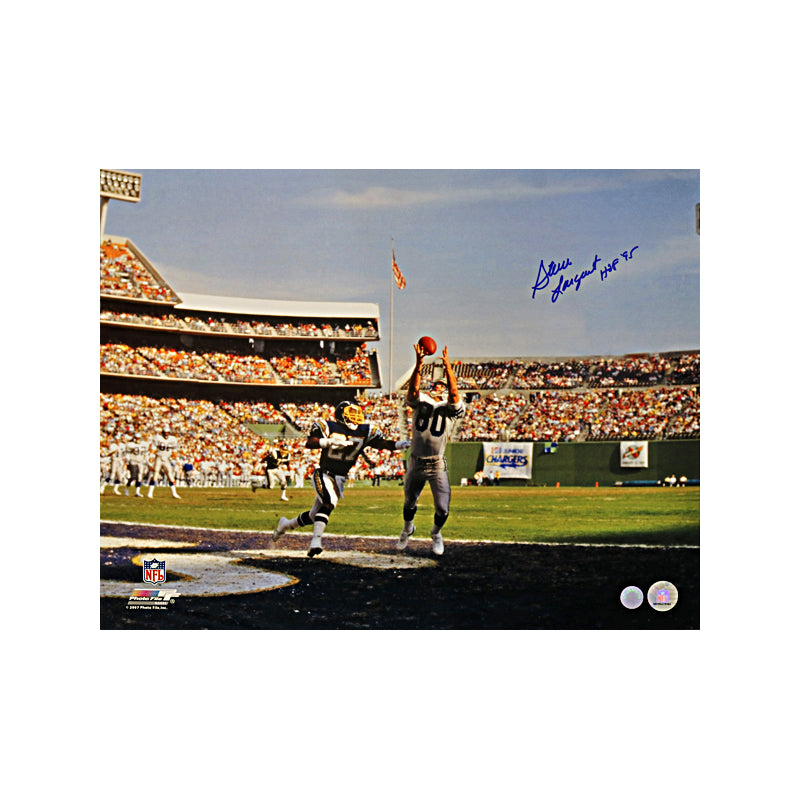 Steve Largent Seattle Seahawks Signed 16x20 Photo (Schwartz Holo)