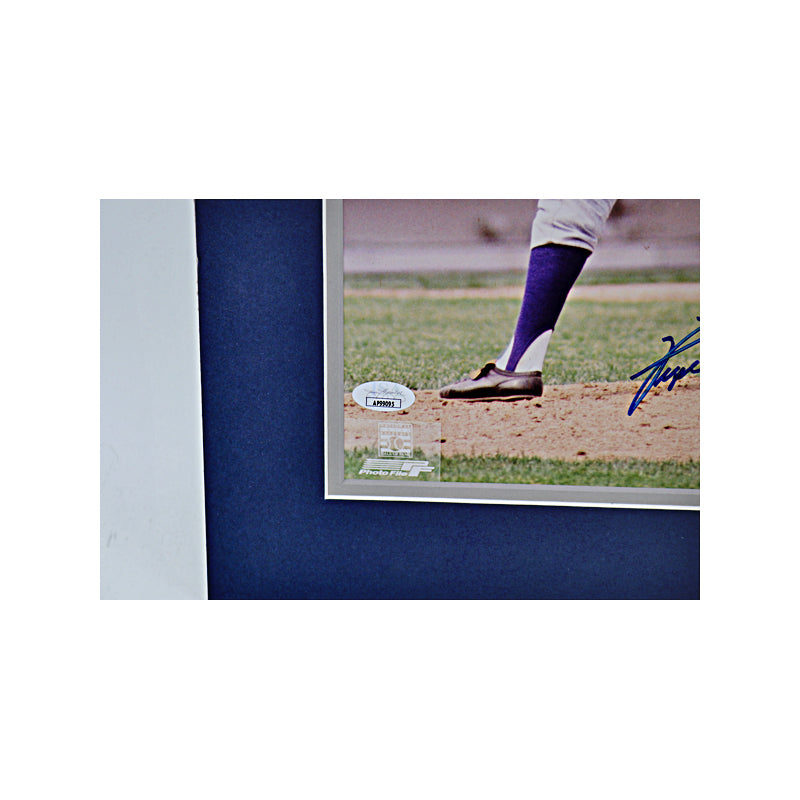 Ferguson Jenkins Chicago Cubs Signed Inscribed 11x14 Matted Photo (JSA)-Powers Sports Memorabilia