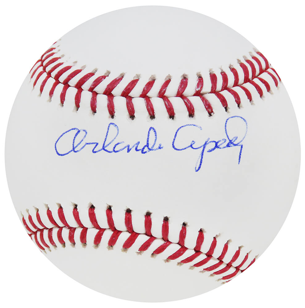 Orlando Cepeda Autographed Rawlings Official MLB Baseball-Powers Sports Memorabilia