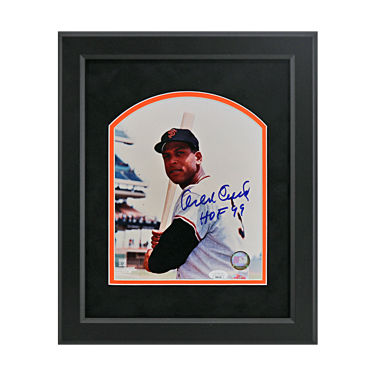 Orlando Cepeda San Francisco Giants Signed Framed 8x10 Photo (JSA Auth)-Powers Sports Memorabilia