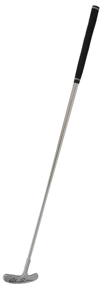 Chevy Chase Autographed The Classic 35-Inch Full Size Silver Golf Putter-Powers Sports Memorabilia