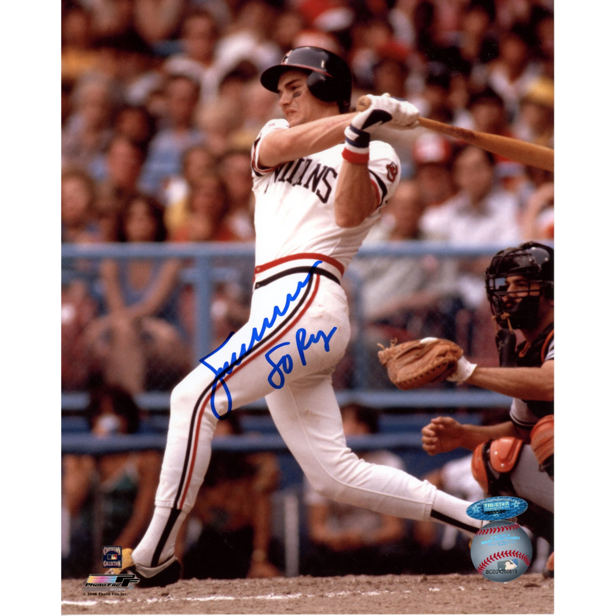 Joe Charboneau Cleveland Indians Signed 8x10 Photo - TRI-Powers Sports Memorabilia