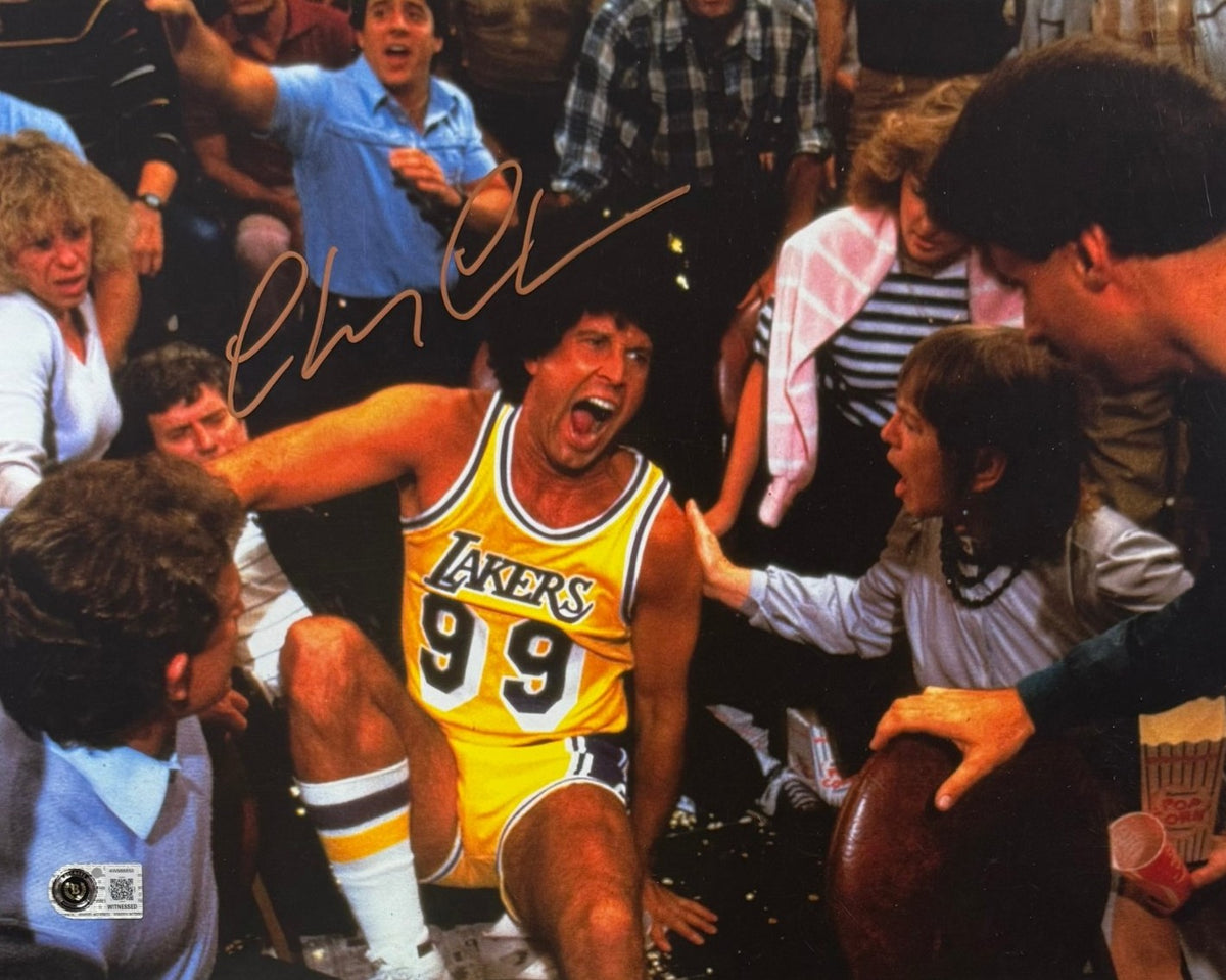 Chevy Chase Fletch Signed 11x14 Photo Beckett WIT 58266 Beckett-Powers Sports Memorabilia