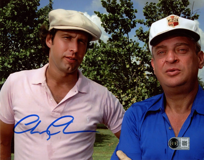Chevy Chase Signed Caddy Shack 8x10 Photo Beckett WIT-Powers Sports Memorabilia