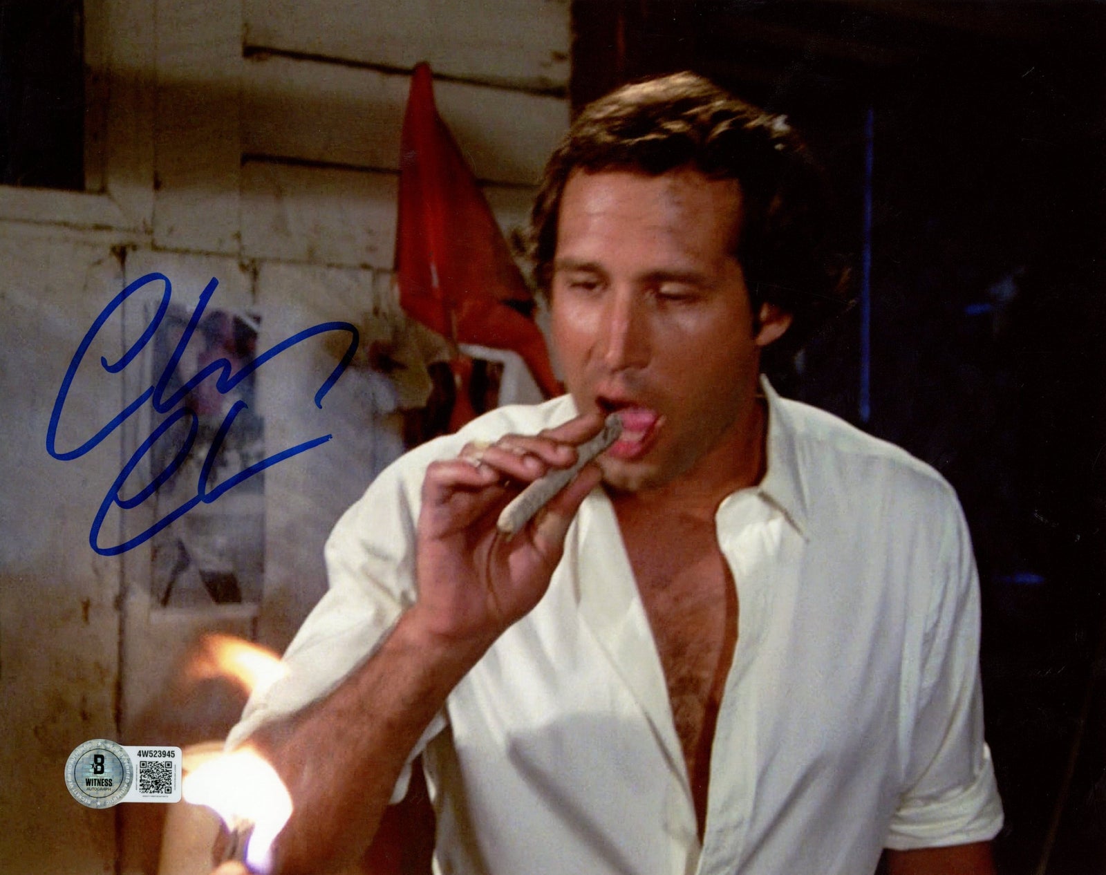 Chevy Chase Autographed Caddy Shack 8x10 Photo – Beckett Authenticated-Powers Sports Memorabilia
