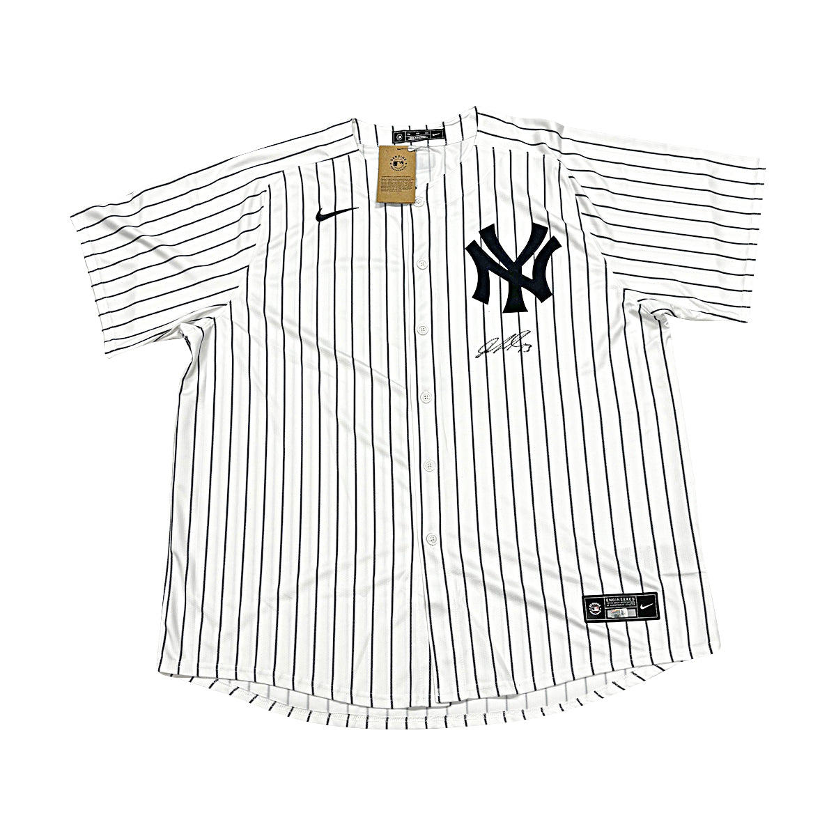 Jazz Chisholm New York Yankees Signed Nike Replica Jersey-Powers Sports Memorabilia