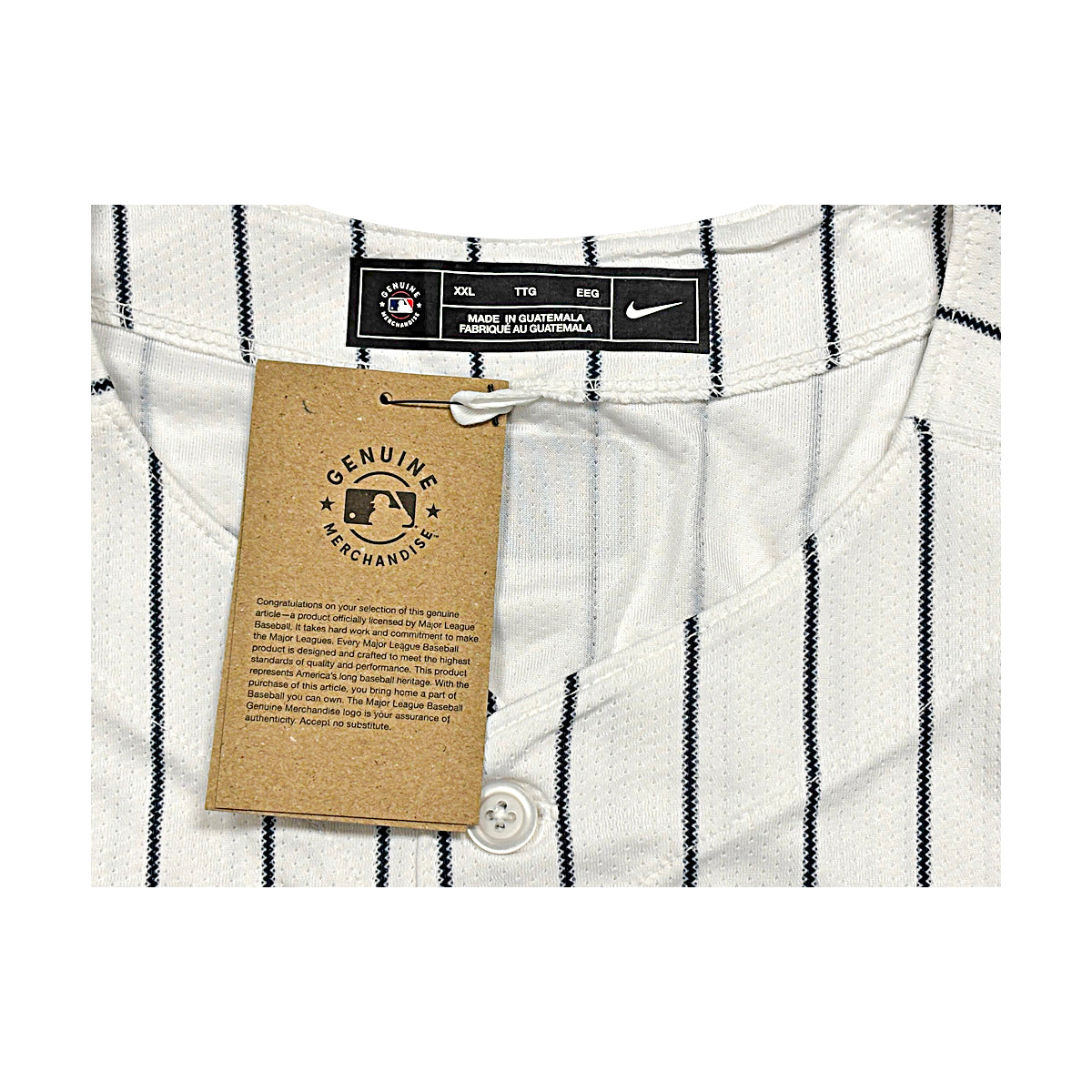 Jazz Chisholm New York Yankees Signed Nike Replica Jersey-Powers Sports Memorabilia